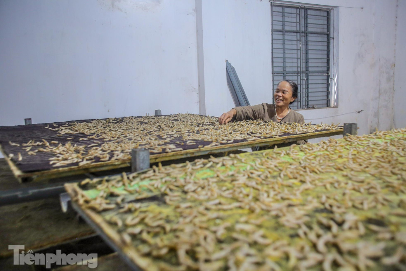 Chia sẻ về ý tưởng làm khẩu trang từ lụa tơ tằm, bà cho biết trong lụa tơ tằm có nhiều vị thuốc, là một hình thức làm đẹp dân gian, có tác dụng rất tốt cho da, làm cho da có thêm độ đàn hồi, chống lão hóa và làm sáng da. Với ý tưởng này, bà hy vọng có thể khuyến khích mọi người đeo khẩu trang trong cuộc chiến chống dịch COVID-19.