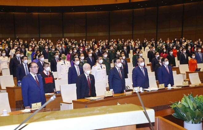 Lễ khai mạc diễn ra tại Phòng họp Diên Hồng, Nhà Quốc hội ở Thủ đô Hà Nội. Ảnh: Thống Nhất Lễ khai mạc diễn ra tại Phòng họp Diên Hồng, Nhà Quốc hội ở Thủ đô Hà Nội. Ảnh: Thống Nhất