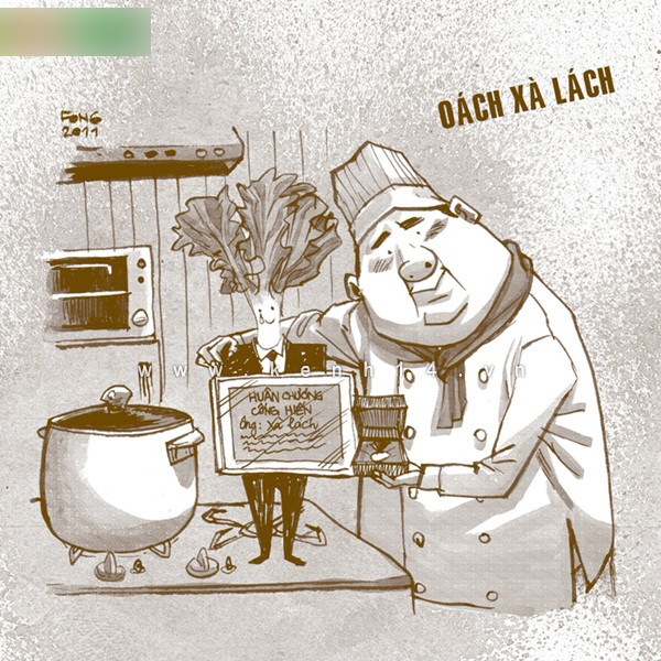 "Oách xà lách"! .