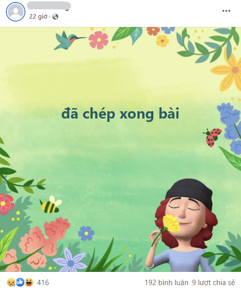 Nhiều bạn không quên báo cáo tiến độ chép bài trước khi đến lớp. Chăm chỉ thế này xứng đáng được điểm 10 đúng không? Nhiều bạn không quên báo cáo tiến độ chép bài trước khi đến lớp. Chăm chỉ thế này xứng đáng được điểm 10 đúng không?