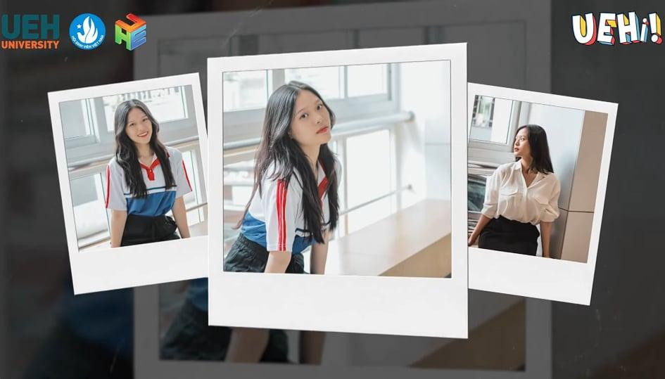 Những shoot hình chụp cùng chiếc áo đồng phục đậm chất UEHer. Những shoot hình chụp cùng chiếc áo đồng phục đậm chất UEHer.