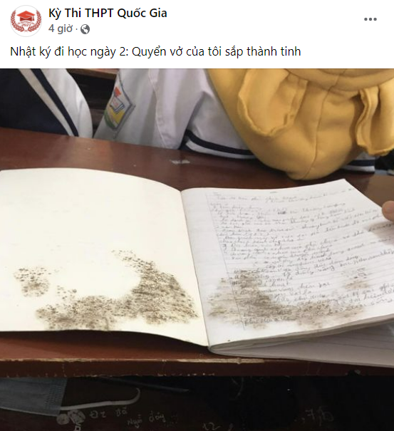 Có bạn nào chung cảnh ngộ với bạn này không? Ảnh: Kỳ thi THPT Quốc gia. Có bạn nào chung cảnh ngộ với bạn này không? Ảnh: Kỳ thi THPT Quốc gia.