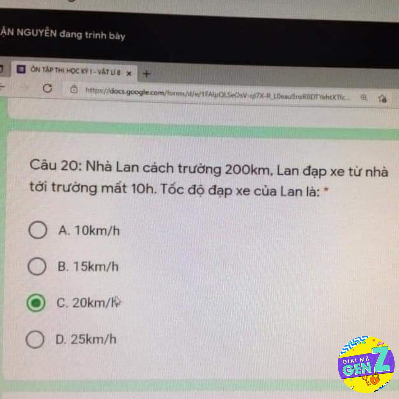 Bái phục trước nghị lực của bạn Lan (Nguồn: Giải mã Gen Z) Bái phục trước nghị lực của bạn Lan (Nguồn: Giải mã Gen Z)