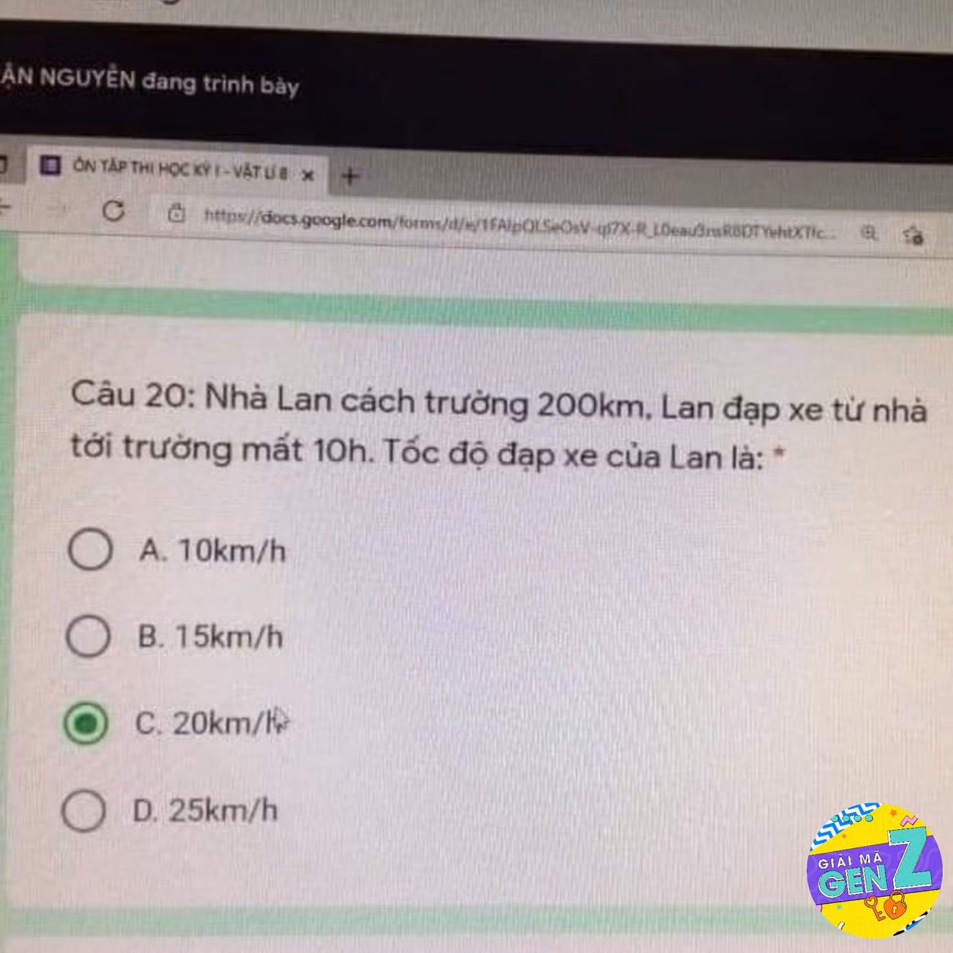 Bái phục trước nghị lực của bạn Lan (Nguồn: Giải mã Gen Z)