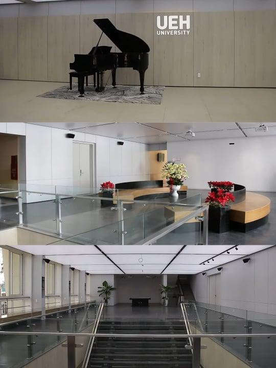 Vẻ đẹp "nội tâm" của Campus A được ê-kíp "lột tả" đầy chi tiết. Vẻ đẹp "nội tâm" của Campus A được ê-kíp "lột tả" đầy chi tiết.