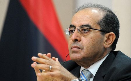 Thủ tướng lâm thời Libya Jibril (pressTV)