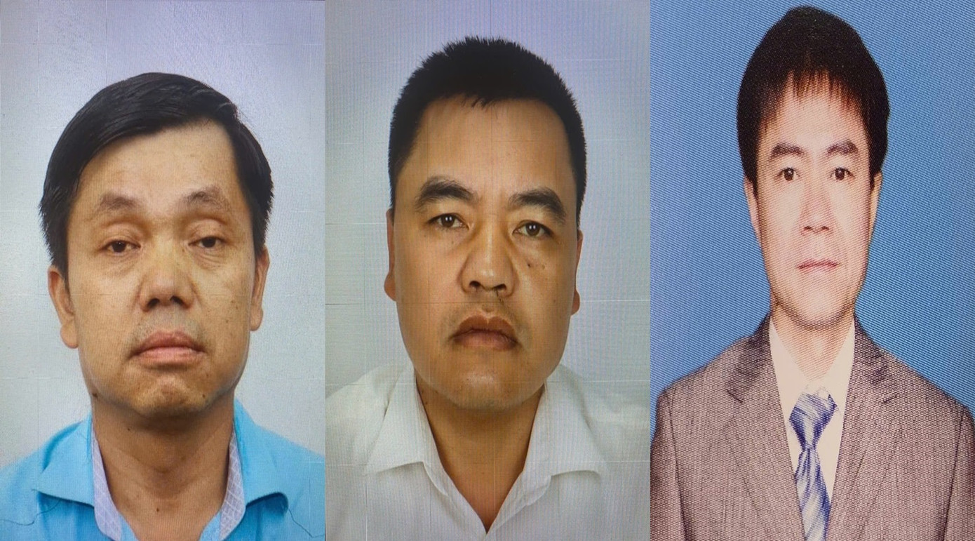 3 bị can là giám đốc doanh nghiệp ở Thái Nguyên bị khởi tố về hành vi “Làm giả con dấu, tài liệu của cơ quan, tổ chức”. Ảnh: CACC. 3 bị can là giám đốc doanh nghiệp ở Thái Nguyên bị khởi tố về hành vi “Làm giả con dấu, tài liệu của cơ quan, tổ chức”. Ảnh: CACC.