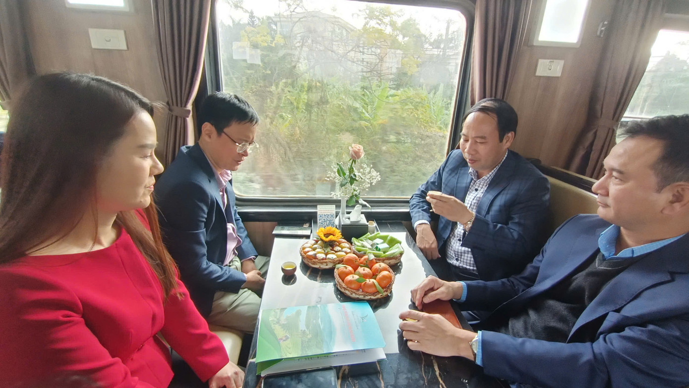 Thái Nguyên đưa văn hóa Trà lên chuyến tàu ngược xuôi Hà Nội ảnh 2 Thái Nguyên đưa văn hóa Trà lên chuyến tàu ngược xuôi Hà Nội ảnh 2