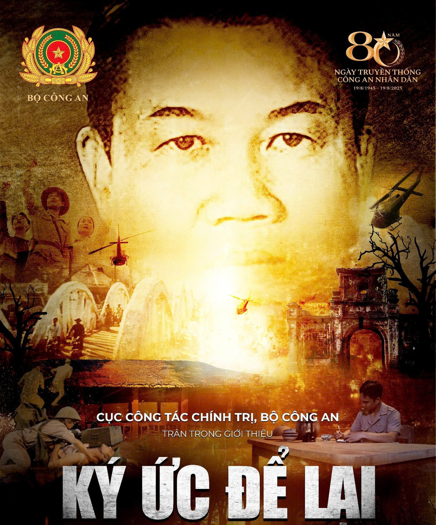 Đại nhạc kịch tái hiện những chiến công và hy sinh thầm lặng của lực lượng an ninh trong kháng chiến chống Mỹ cứu nước, trong đó có tấm gương như Đại tá Tô Quyền. Đại nhạc kịch tái hiện những chiến công và hy sinh thầm lặng của lực lượng an ninh trong kháng chiến chống Mỹ cứu nước, trong đó có tấm gương như Đại tá Tô Quyền.