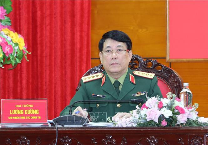 Đại tướng Lương Cường. Ảnh tư liệu: Trọng Đức/TTXVN Đại tướng Lương Cường. Ảnh tư liệu: Trọng Đức/TTXVN