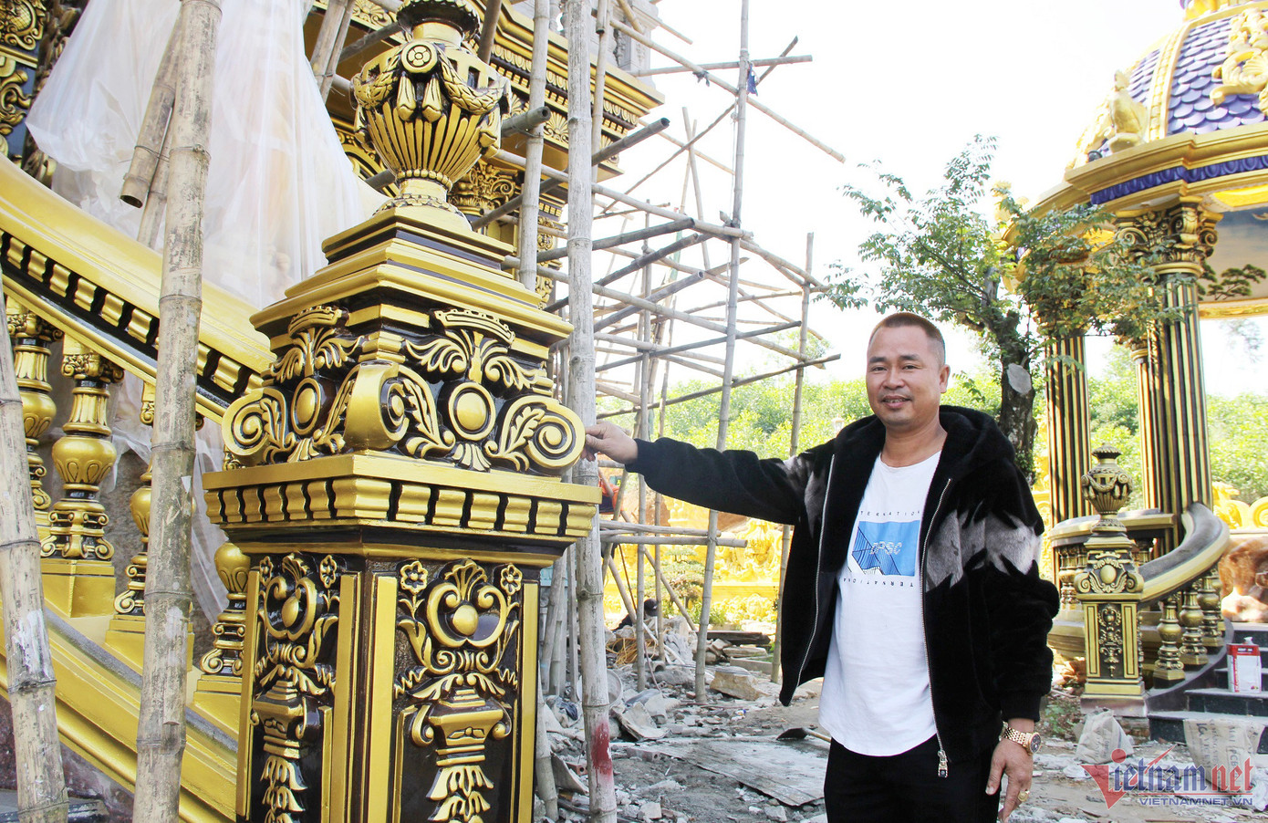 Tòa lâu đài đến năm 2024 sẽ được hoàn thành và đưa vào sử dụng