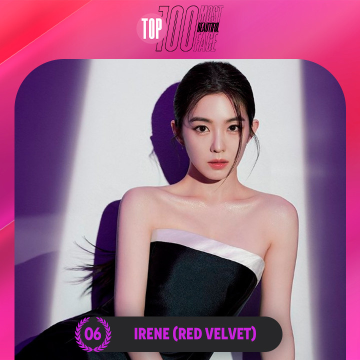 Irene nhận được 201.259 phiếu bầu, xếp hạng 7. Irene sinh năm 1991, là thành viên nhóm Red Velvet.