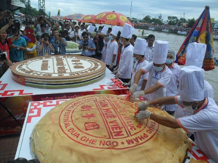 Hai chiếc bánh lập kỷ lục