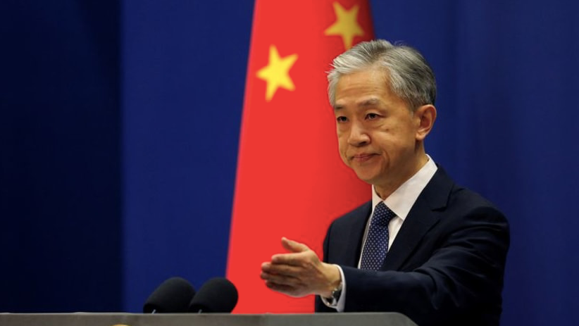 Phát ngôn viên Bộ Ngoại giao Trung Quốc Uông Văn Bân. (Ảnh: Reuters)