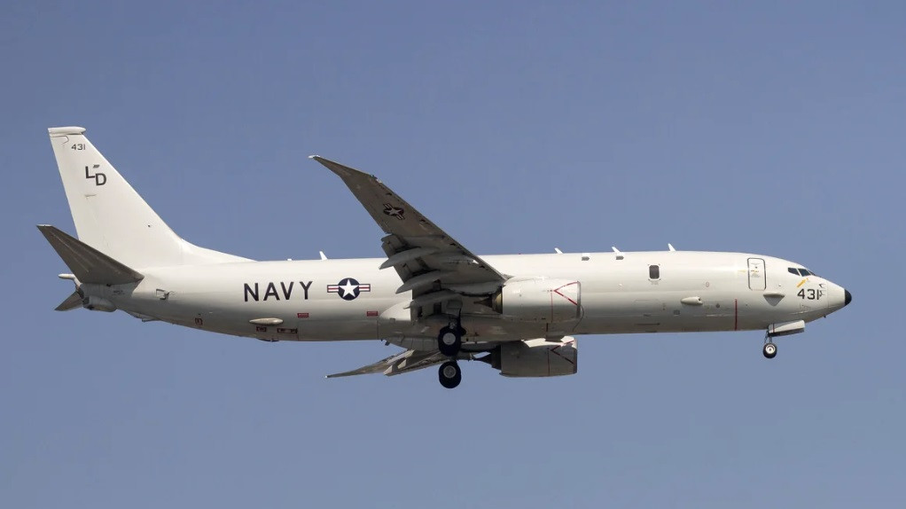 Một chiếc máy bay tuần thám biển P-8A Poseidon của Hải quân Mỹ. (Ảnh: US Navy) Một chiếc máy bay tuần thám biển P-8A Poseidon của Hải quân Mỹ. (Ảnh: US Navy)