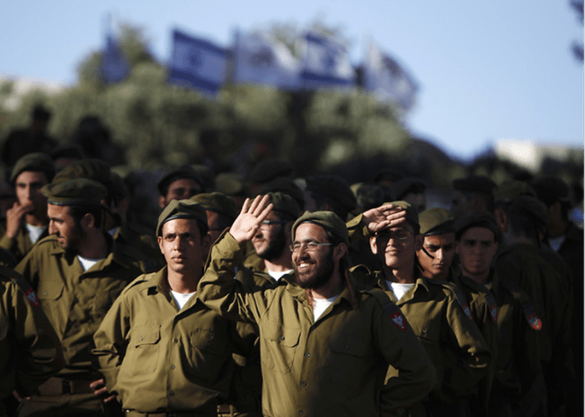 Đơn vị Netzah Yehuda Haredi trong một sự kiện năm 2013. (Ảnh: Reuters)
