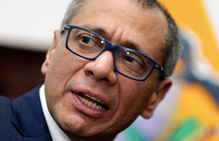 Cựu Phó Tổng thống Ecuador Jorge Glas. (Ảnh: AP) Cựu Phó Tổng thống Ecuador Jorge Glas. (Ảnh: AP)
