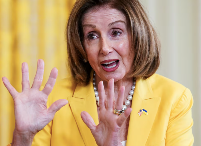 Cựu Chủ tịch Hạ viện Mỹ Nancy Pelosi. (Ảnh: Reuters)