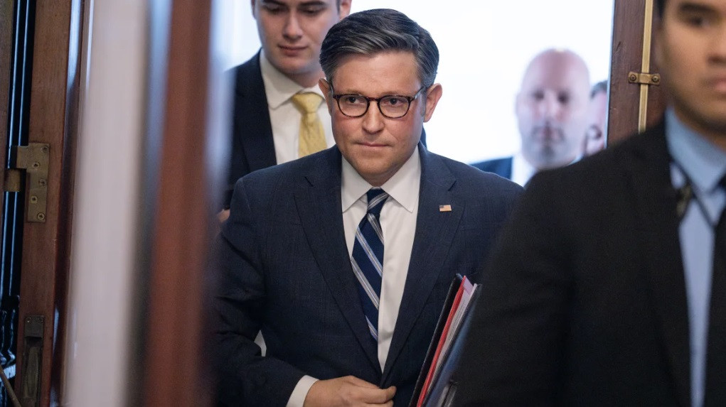 Chủ tịch Hạ viện Mỹ Mike Johnson. (Ảnh: Getty)