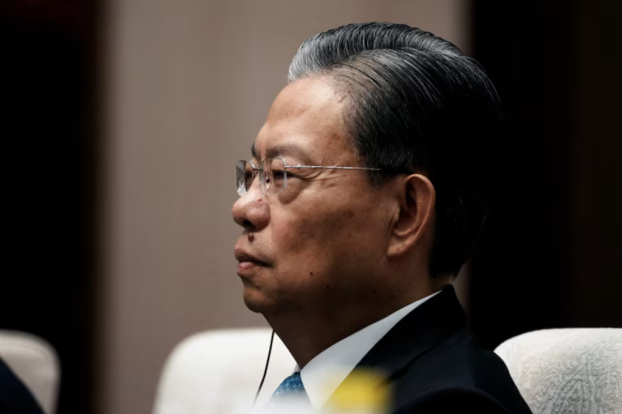 Ông Triệu Lạc Tế - Ủy viên trưởng Ủy ban Thường vụ Đại hội Đại biểu Nhân dân Toàn quốc Trung Quốc. (Ảnh: Reuters) Ông Triệu Lạc Tế - Ủy viên trưởng Ủy ban Thường vụ Đại hội Đại biểu Nhân dân Toàn quốc Trung Quốc. (Ảnh: Reuters)