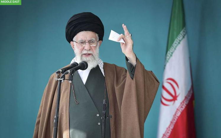 Lãnh đạo tối cao Iran Ayatollah Ali Khamenei. (Ảnh: Rudaw)