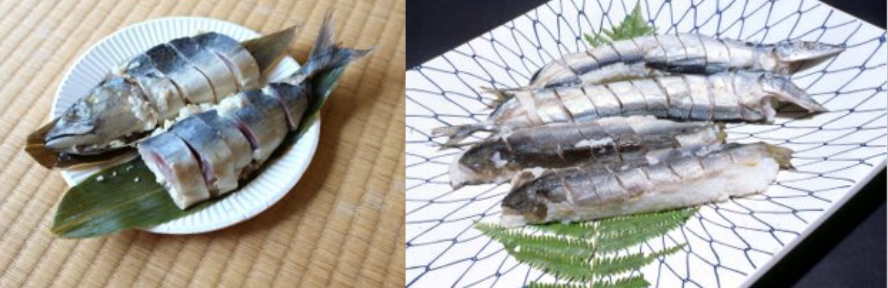 Sushi làm theo phương pháp của người Nhật từ thế kỷ 15. (Ảnh: Hibino Terutoshi)