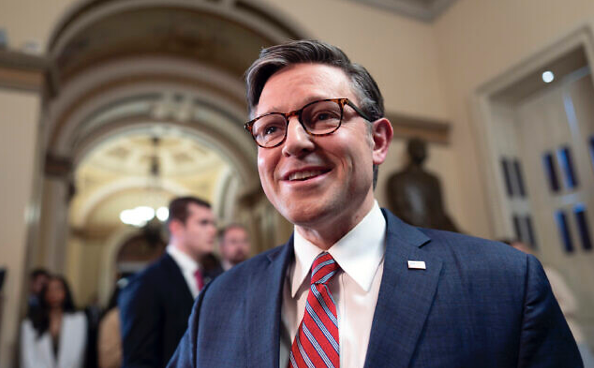 Chủ tịch Hạ viện Mỹ Mike Johnson. (Ảnh: AP)
