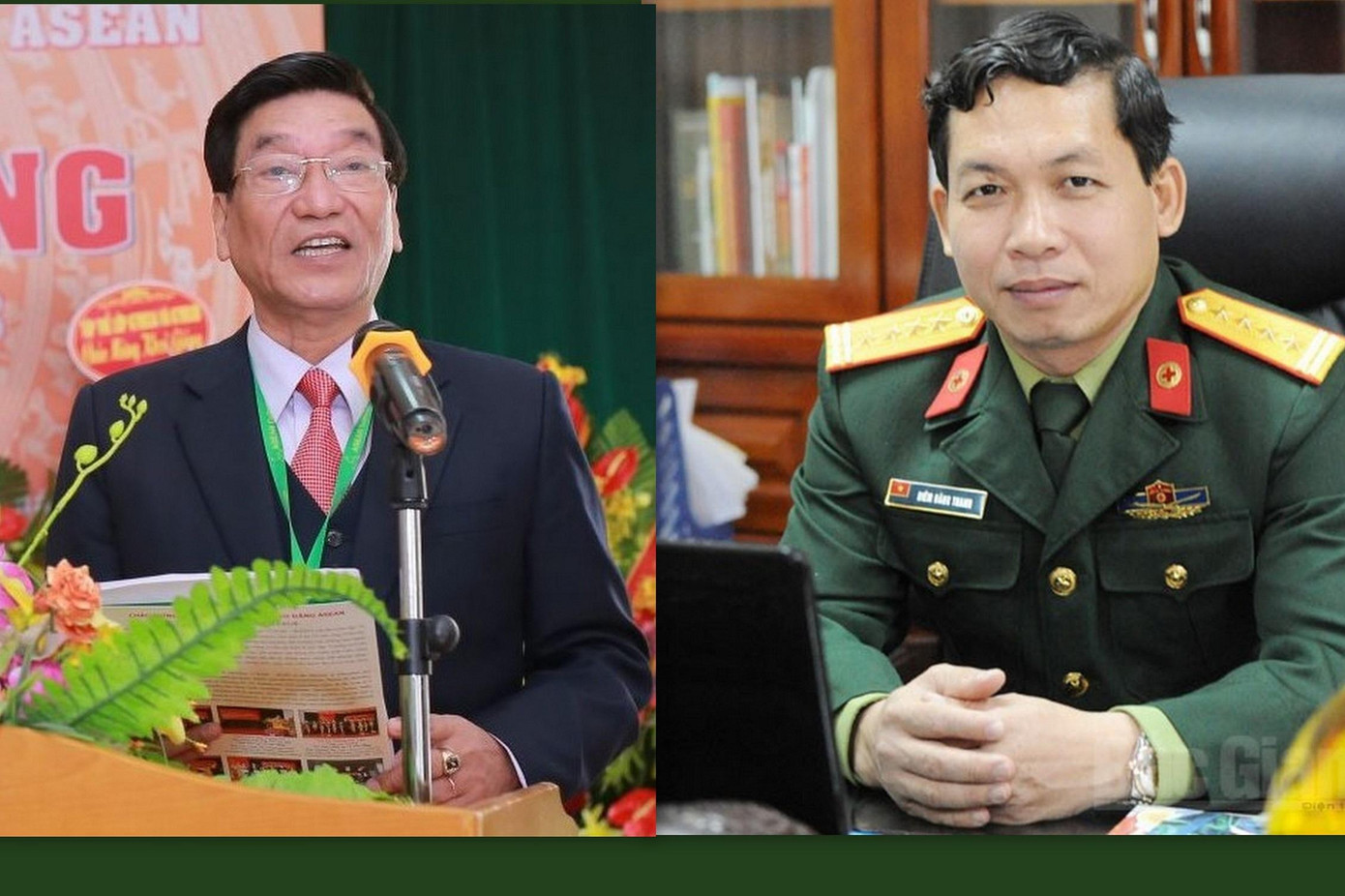 2 bị can Diêm Đăng Thanh (bên phải) và Ngô Mạnh Trí