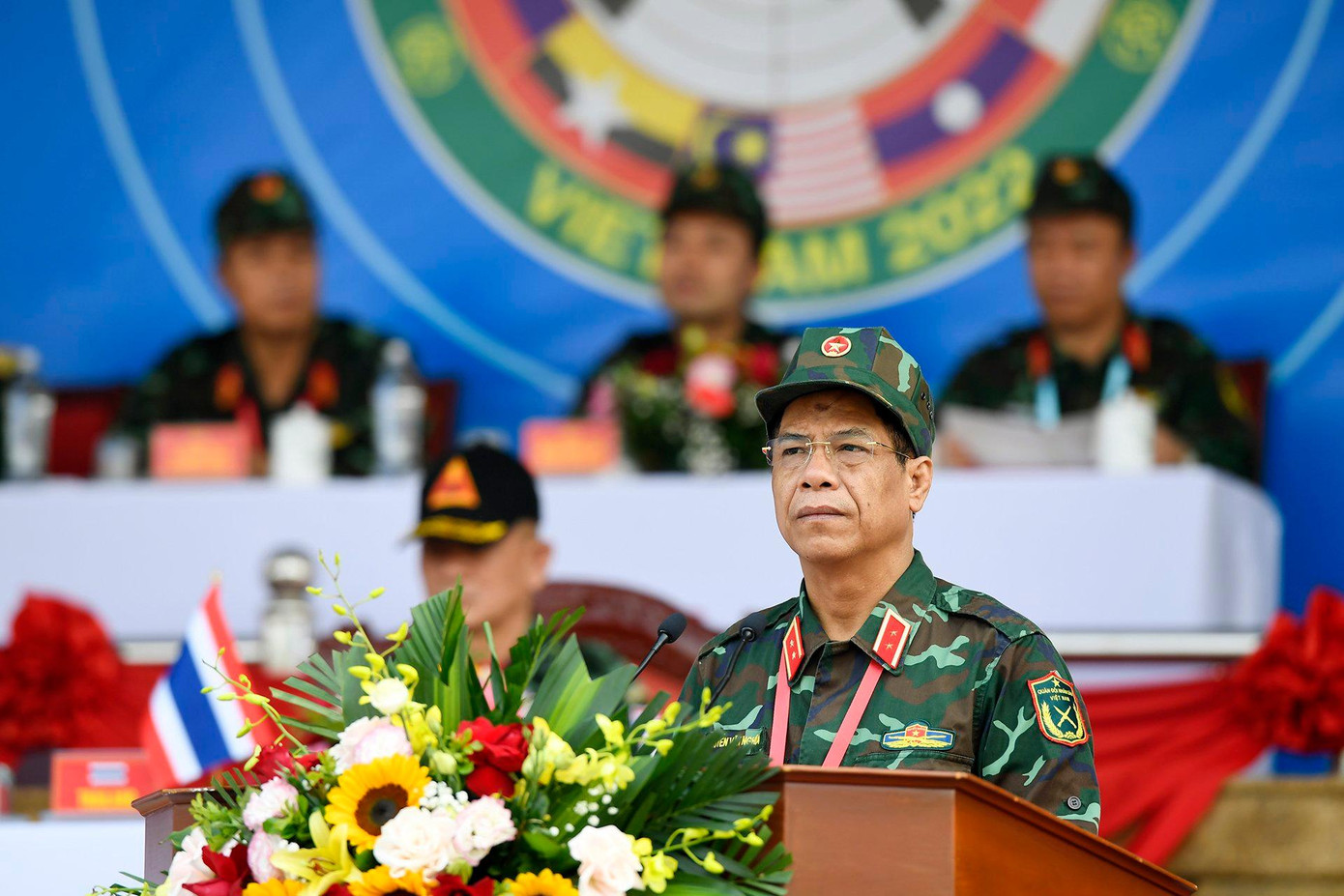 Trung tướng Nguyễn Văn Nghĩa phát biểu khai mạc AARM-30