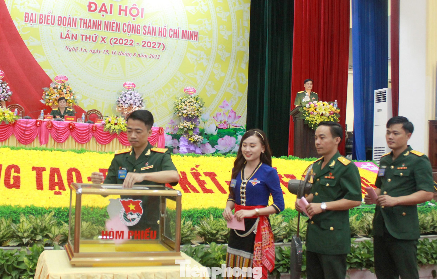 Đại hội bầu 15 đại biểu chính thức và 2 đại biểu dự khuyết đi dự Đại hội đại biểu Đoàn TNCS Hồ Chí Minh Quân đội lần thứ X. Đại hội bầu 15 đại biểu chính thức và 2 đại biểu dự khuyết đi dự Đại hội đại biểu Đoàn TNCS Hồ Chí Minh Quân đội lần thứ X.