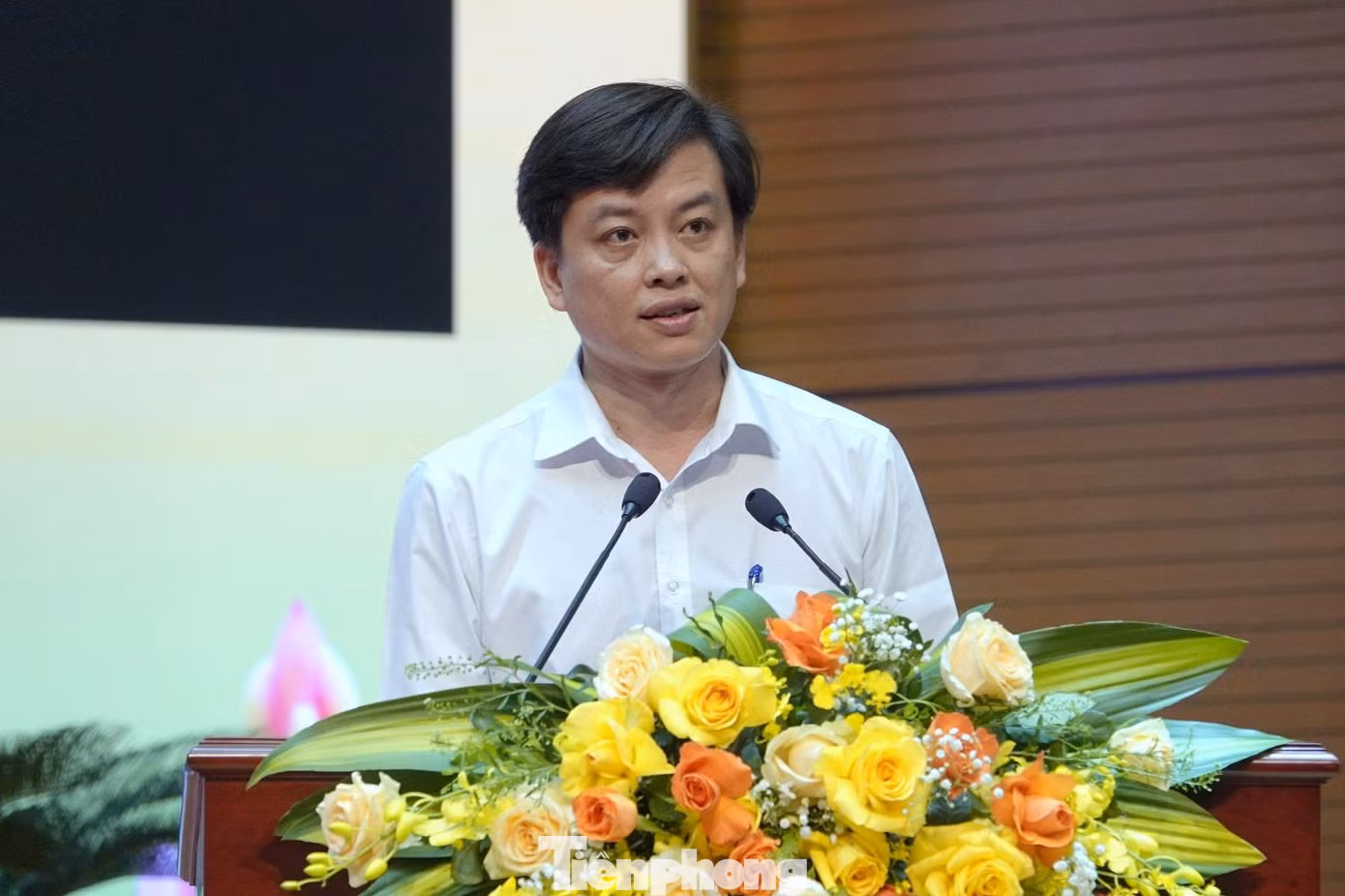 Tại chương trình, Chánh Văn phòng Ủy ban quốc gia VSTBCPN Việt Nam Lê Khánh Lương thông tin một số vấn đề cơ bản về triển khai tổ chức các hoạt động hưởng ứng và lan tỏa thông điệp Tháng hành động tới cán bộ, nhân viên, chiến sĩ, hội viên phụ nữ, người lao động trong Quân đội.