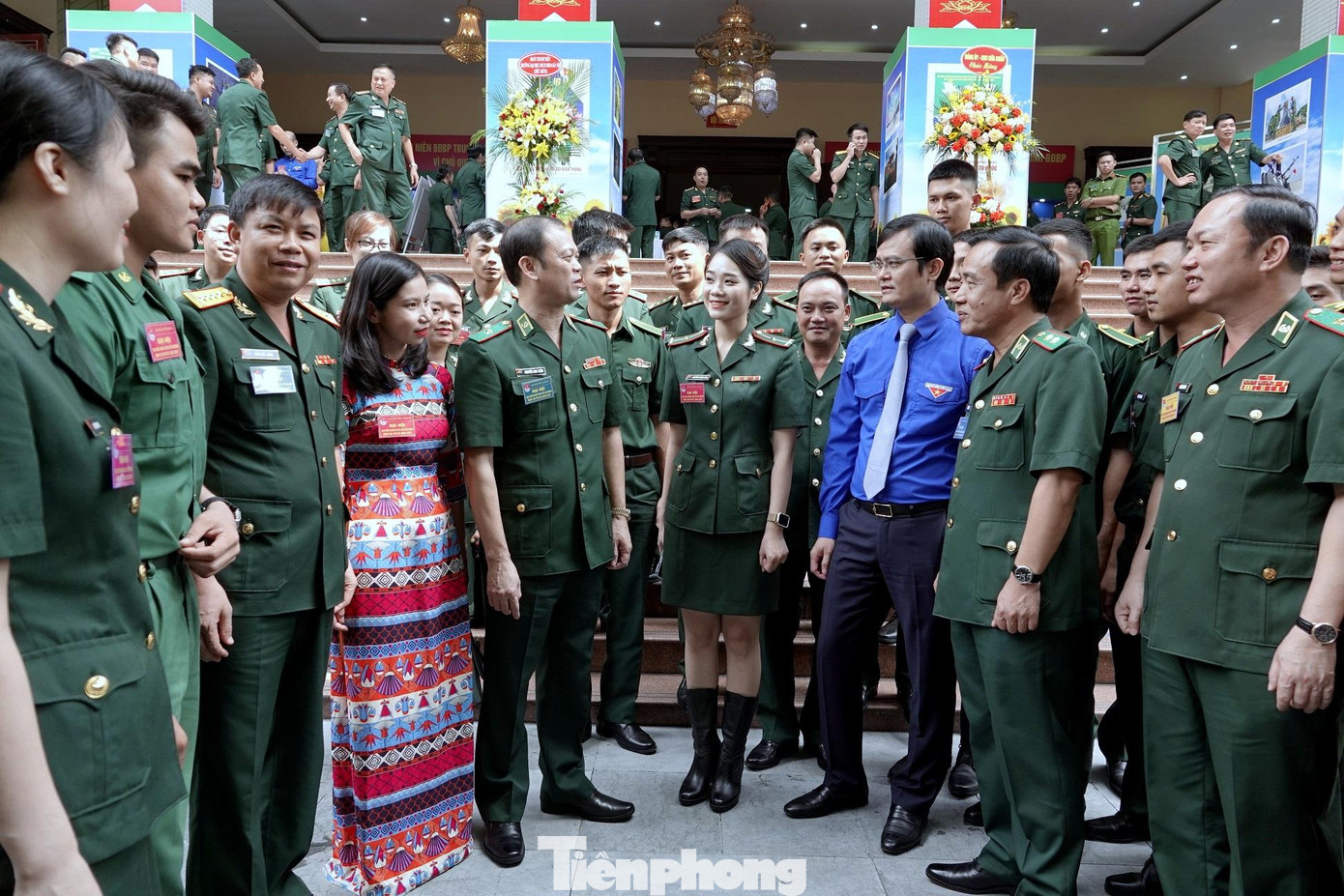 Tới dự và chỉ đạo ĐH có Trung tướng Lê Đức Thái - Ủy viên Trung ương Đảng, Tư lệnh BĐBP; anh Bùi Quang Huy - Ủy viên dự khuyết Trung ương Đảng, Bí thư Thường trực Trung ương Đoàn; Thiếu tướng Nguyễn Anh Tuấn - Bí thư Đảng ủy, Chính ủy BĐBP; Đại tá Trần Viết Năng - Ủy viên Thường vụ Trung ương Đoàn, Trưởng ban Thanh niên Quân đội. Ảnh: Nguyễn Minh