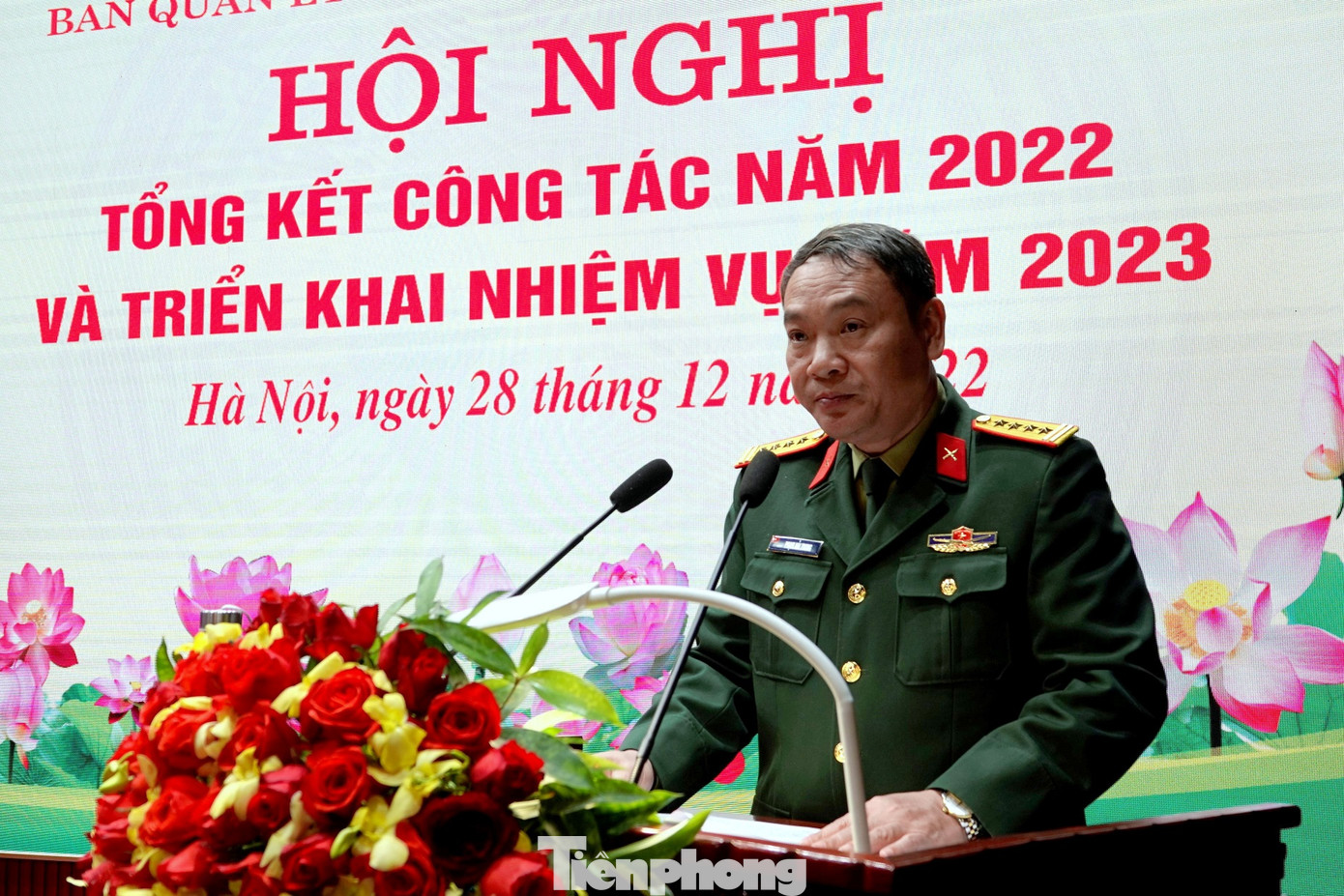 Đại tá Phạm Hải Trung thông tin về kết quả nổi bật của Ban Quản lý Lăng trong năm 2022 Đại tá Phạm Hải Trung thông tin về kết quả nổi bật của Ban Quản lý Lăng trong năm 2022