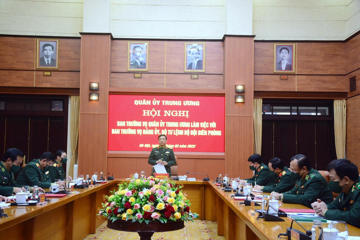 Hội nghị diễn ra dưới sự chủ trì của Đại tướng Phan Văn Giang, Ủy viên Bộ Chính trị, Phó Bí thư Quân ủy Trung ương, Bộ trưởng Bộ Quốc phòng