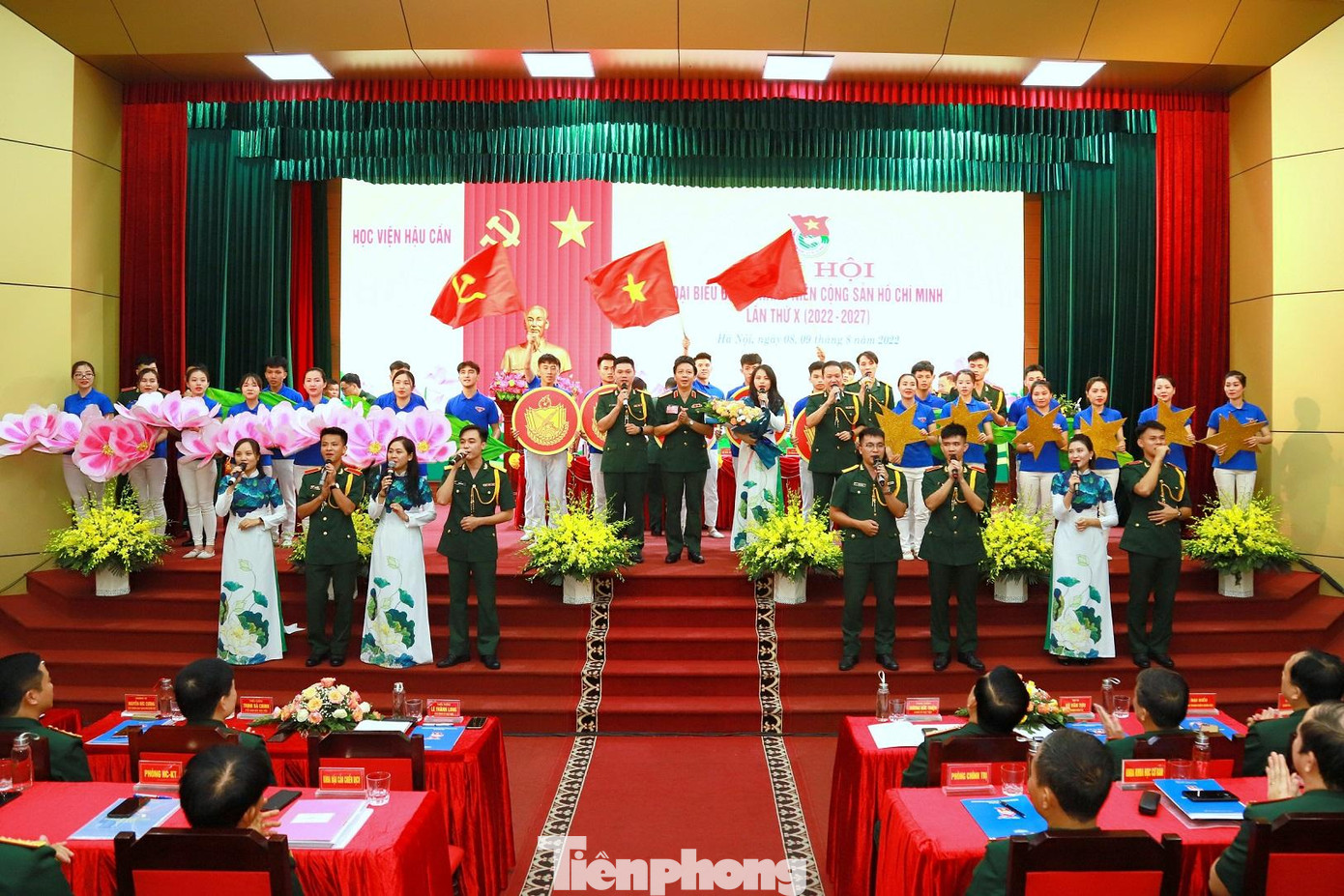 ĐVTN Học viện Hậu cần biểu diễn nghệ thuật chào mừng đại hội ĐVTN Học viện Hậu cần biểu diễn nghệ thuật chào mừng đại hội