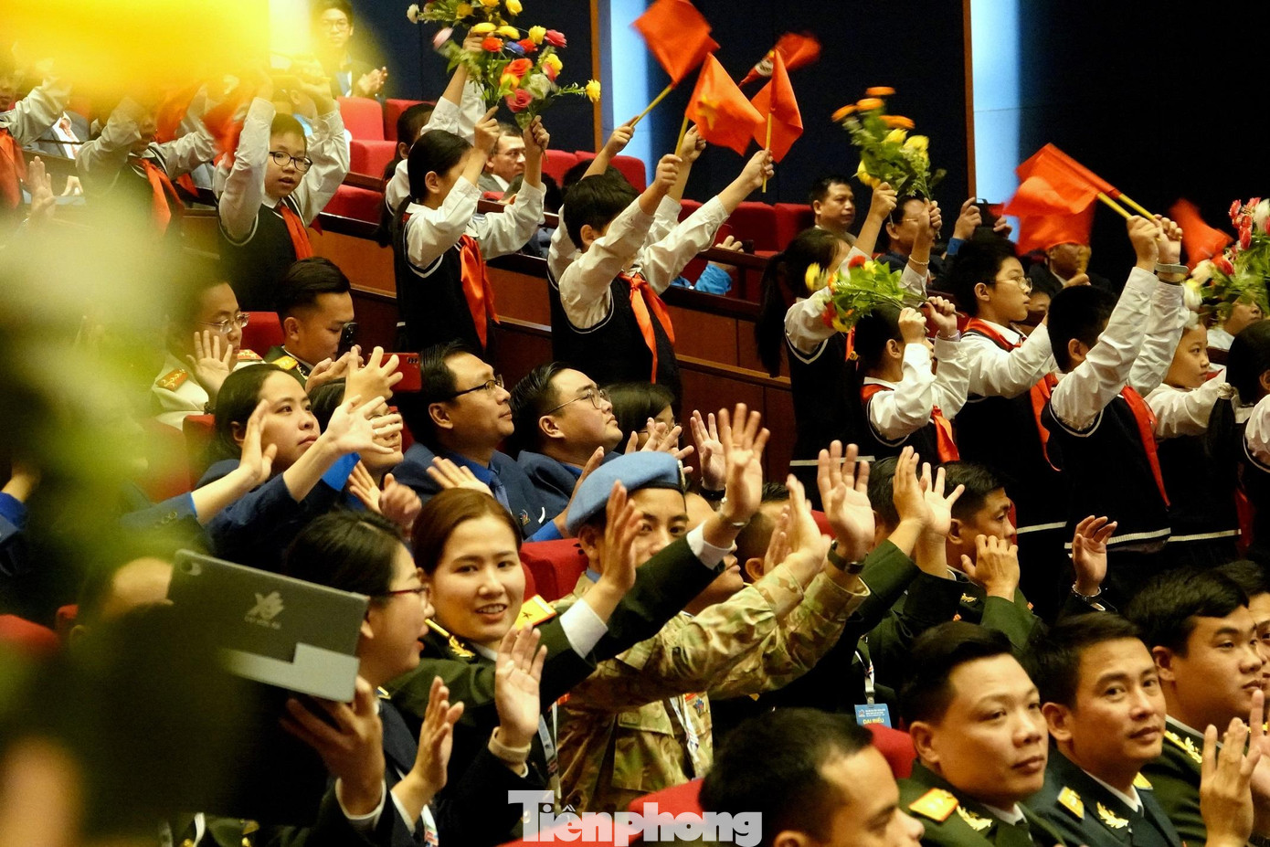 Các đại biểu tham dự Đại hội tại lễ khai mạc phiên trọng thể, sáng 15/12. Ảnh: Nguyễn Minh