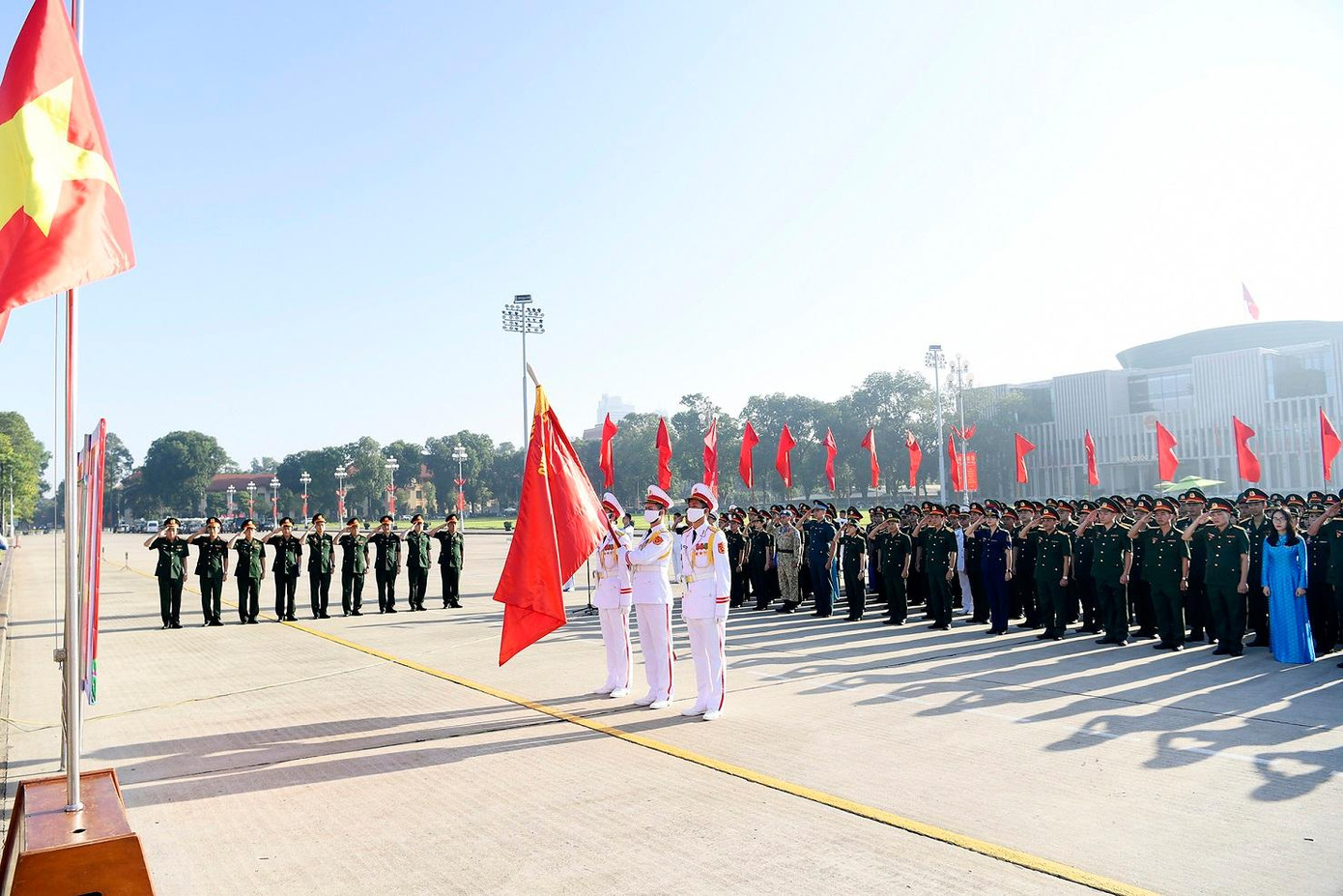 Lễ báo công của tuổi trẻ Quân đội được tổ chức trang trọng và ý nghĩa vào sáng 11/10