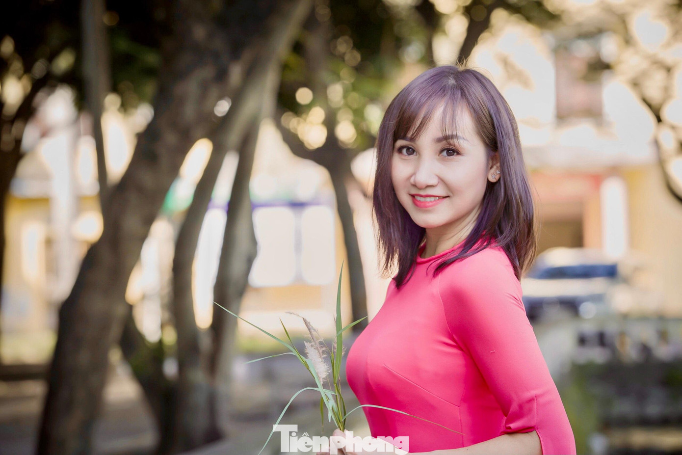 Đại úy quân nhân chuyên nghiệp Vũ Thị Quỳnh Trang. Ảnh: NVCC