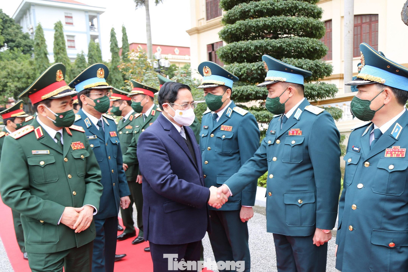 Thủ tướng Phạm Minh Chính tới thăm, chúc Tết Quân chủng PK-KQ, sáng 28 Tết Thủ tướng Phạm Minh Chính tới thăm, chúc Tết Quân chủng PK-KQ, sáng 28 Tết