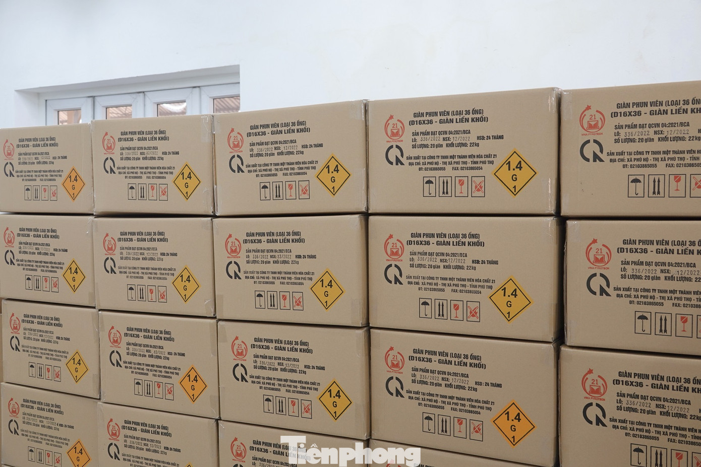 Trên bao bì mỗi sản phẩm đều có mã QR code để khách hàng xác định được hàng chuẩn