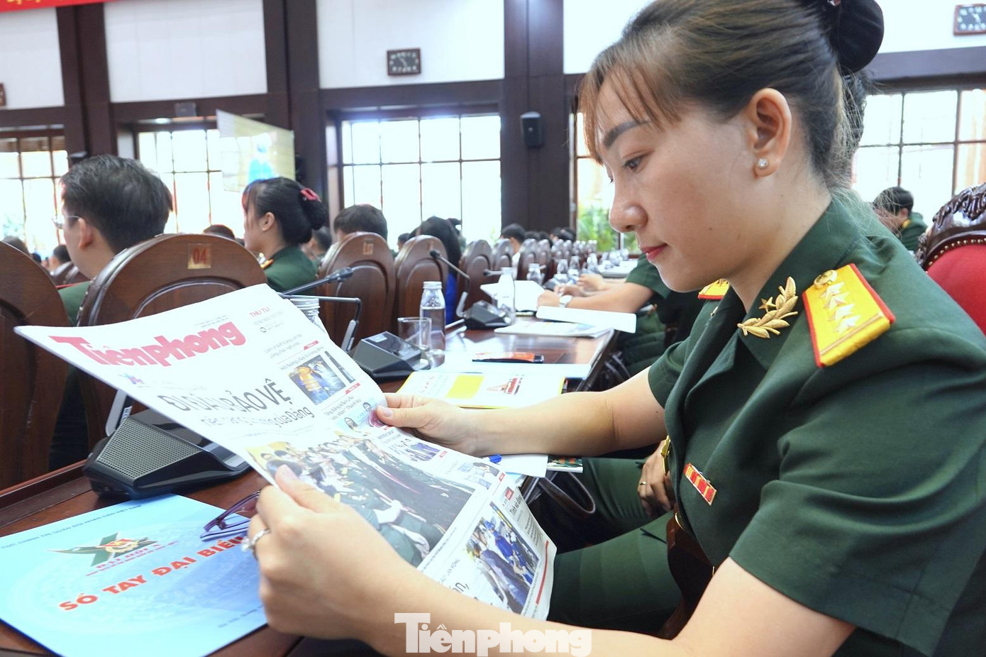 Đại biểu dự đại hội đọc báo Tiền Phong Đại biểu dự đại hội đọc báo Tiền Phong