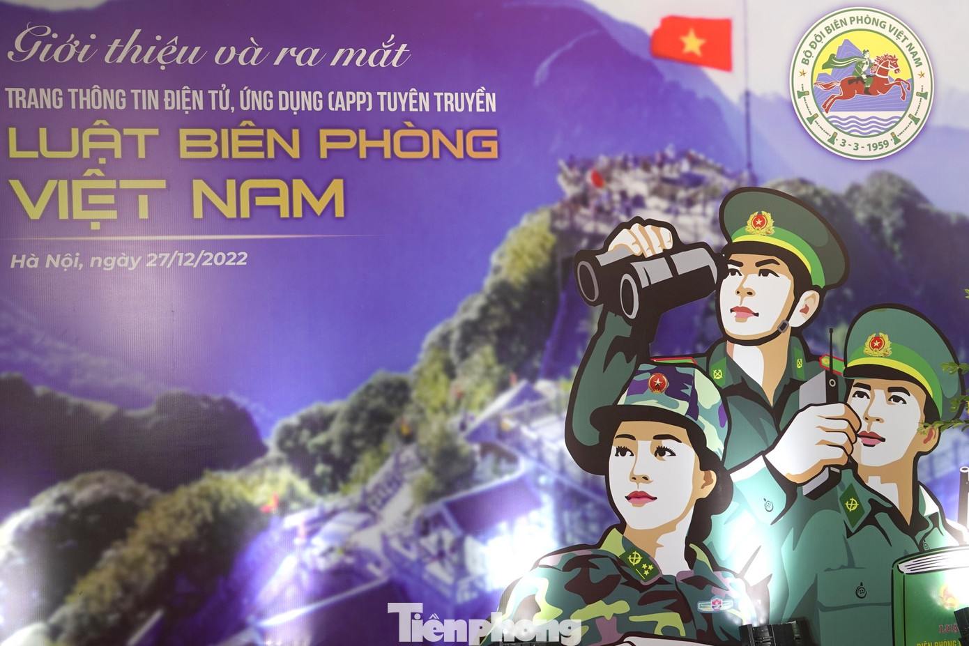 Luật Biên phòng Việt Nam đã được Quốc hội khóa XIV thông qua vào tháng 11/2020 và có hiệu lực thi hành từ ngày 1/1/2022. Ảnh: Nguyễn Minh