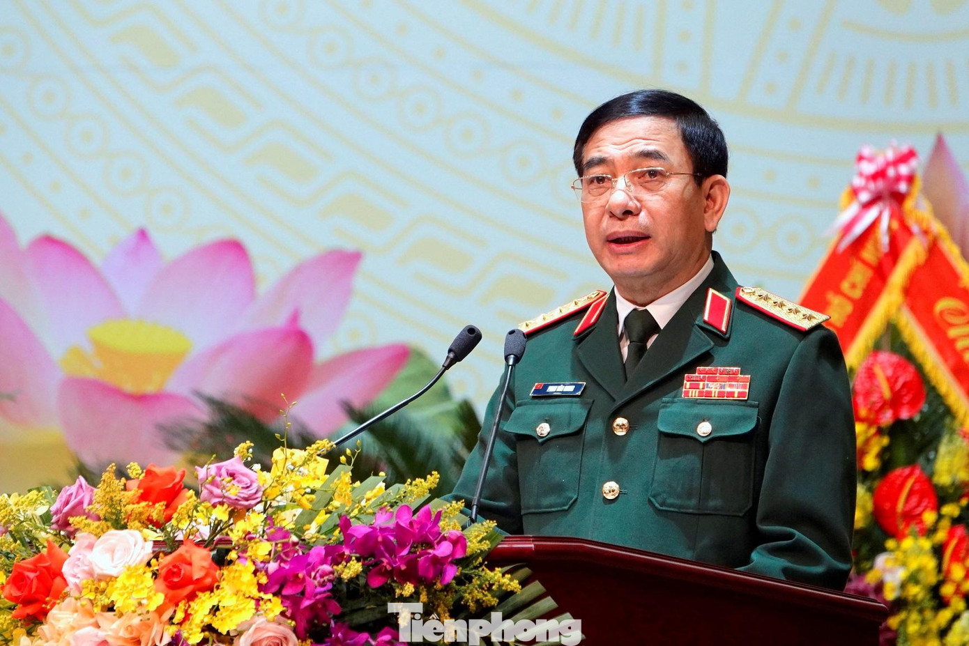 Đại tướng Phan Văn Giang - Ủy viên Bộ Chính trị, Phó Bí thư Quân ủy Trung ương, Bộ trưởng Bộ Quốc phòng. Ảnh: Nguyễn Minh Đại tướng Phan Văn Giang - Ủy viên Bộ Chính trị, Phó Bí thư Quân ủy Trung ương, Bộ trưởng Bộ Quốc phòng. Ảnh: Nguyễn Minh