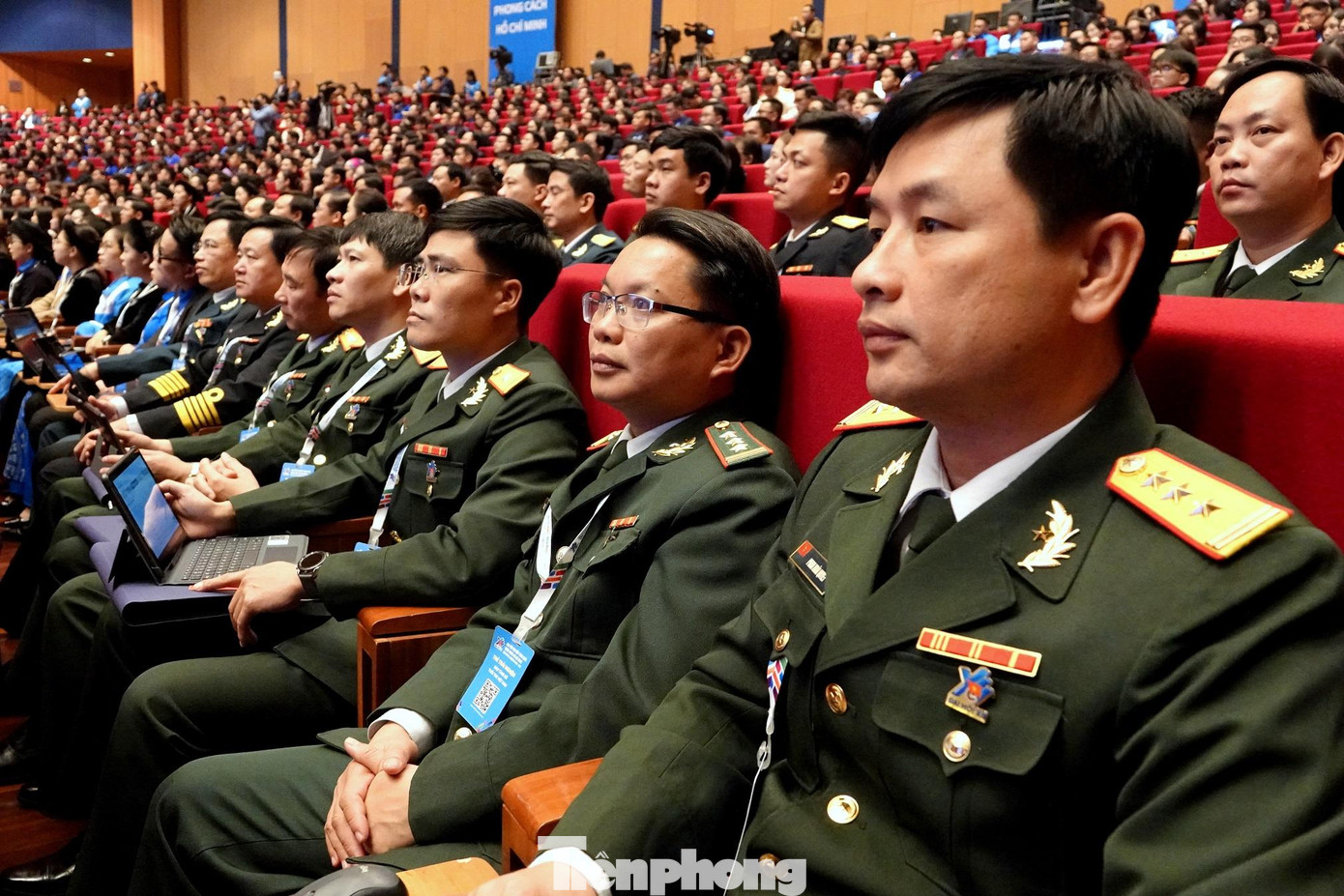 Trong đoàn đại biểu Quân đội, có 10 đại biểu đương nhiên là ủy viên Ban Thường vụ, BCH Trung ương Đoàn (nhiệm kỳ 2017-2022)