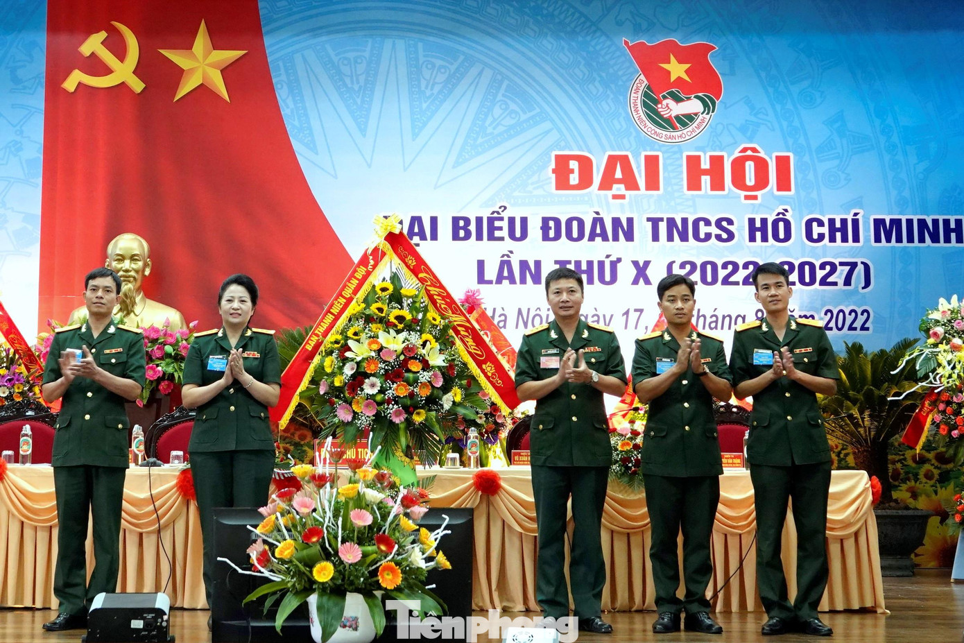 Ban Thanh niên Quân đội chúc mừng ĐH