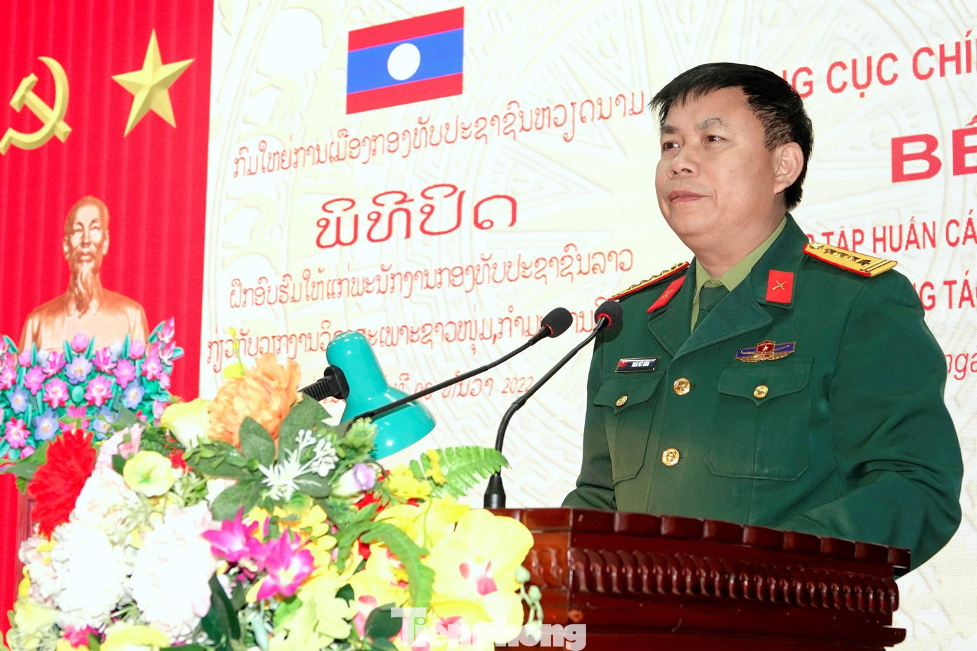 Đại tá Trần Viết Năng - Ủy viên Thường vụ Trung ương Đoàn, Trưởng ban Thanh niên Quân đội. Ảnh: Nguyễn Minh