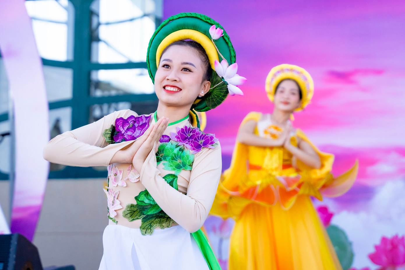 Chương trình nghệ thuật sẽ mang đến không khí xuân tưng bừng cho núi Bà Đen. Ảnh: Sun World Ba Den Mountain