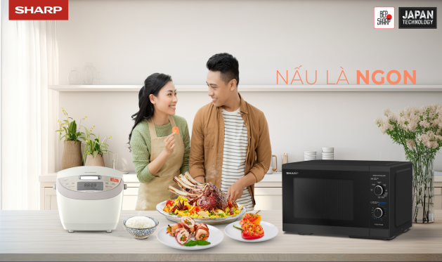 Sharp - thương hiệu đồ gia dụng uy tín và chất lượng cho căn bếp việt ảnh 3 Sharp - thương hiệu đồ gia dụng uy tín và chất lượng cho căn bếp việt ảnh 3