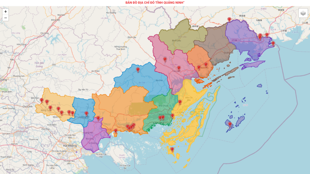 Bản đồ số 3D các địa chỉ đỏ - ứng dụng công nghệ thông tin trong giáo dục truyền thống, lý tưởng cách mạng cho đoàn viên, thanh niên Quảng Ninh.