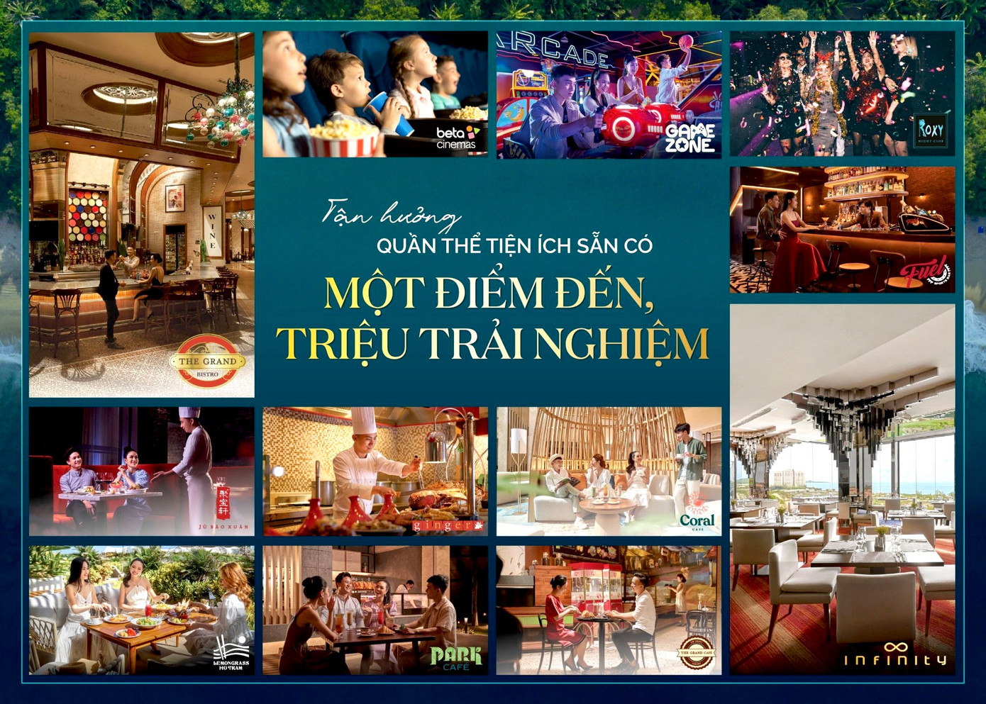 Tổ hợp nghỉ dưỡng 164ha mang đến các lựa chọn nghỉ dưỡng đẳng cấp cho cộng đồng chủ sở hữu tinh hoa Tổ hợp nghỉ dưỡng 164ha mang đến các lựa chọn nghỉ dưỡng đẳng cấp cho cộng đồng chủ sở hữu tinh hoa